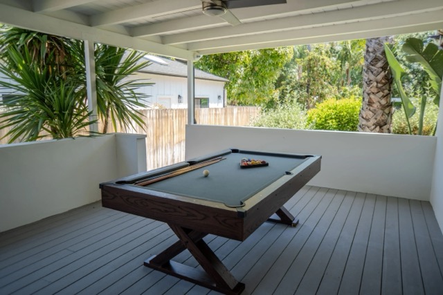 New Spirit Detox Center features a modern billiards table